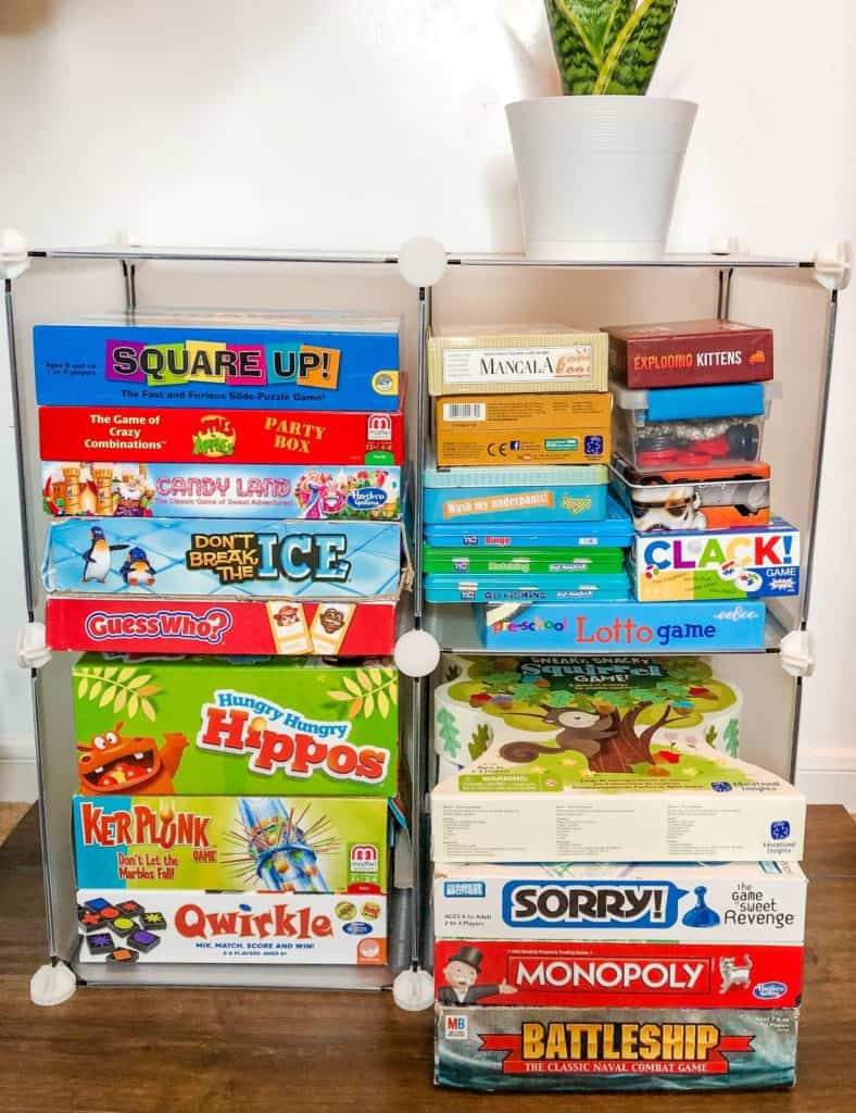 Organizing Board Games Tips & Tricks - The Homes I Have Made